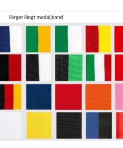 färger långt medaljband