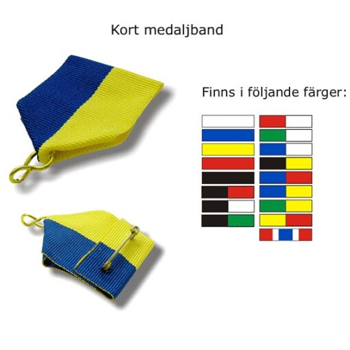 kort medaljband