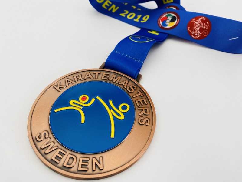 specialmedalj tvådimensionell med färg